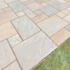 Autumn Brown Sandstone Paving