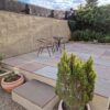 autumn sandstone paving