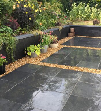 Blue Black Slate Paving