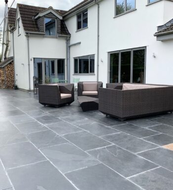 Brazilian Black Slate Paving