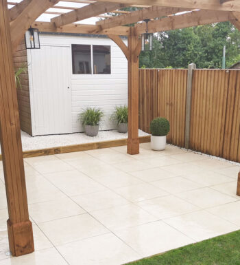 White Porcelain Paving