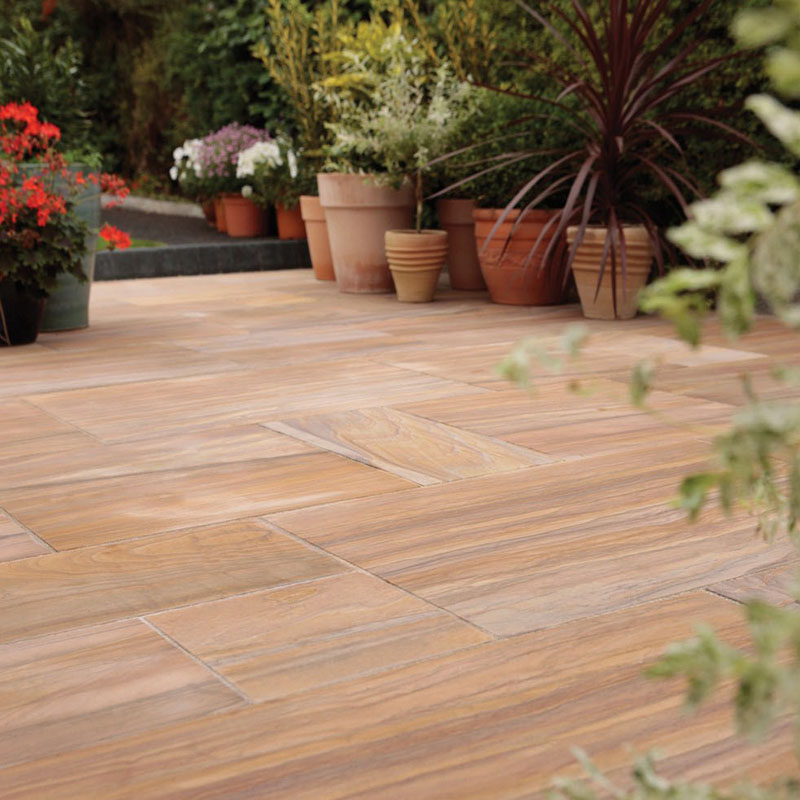 Rainbow Indian Sandstone Paving