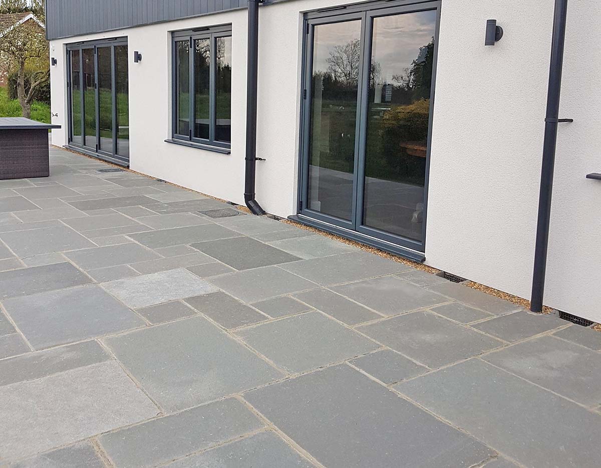 Grey Limestone Paving